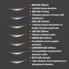 7 Farklı Işık Modlu Titreşimli Boyun Ve Yüz Ems Güzellik Cihazı (4944)