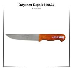 Bursa Bıçağı Bayram Kurban Bıçağı Yemek Bıçağı No : 26 (4944)