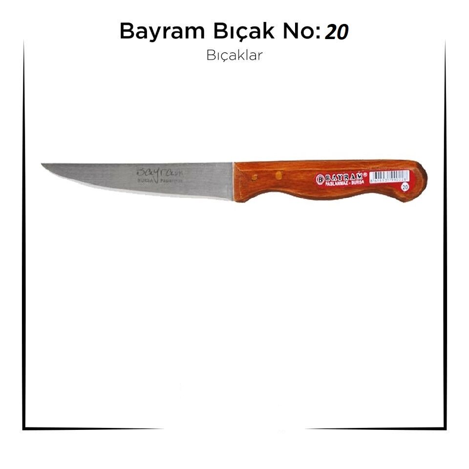 Bursa Bıçağı Bayram Kurban Bıçağı Yemek Bıçağı - (4944)