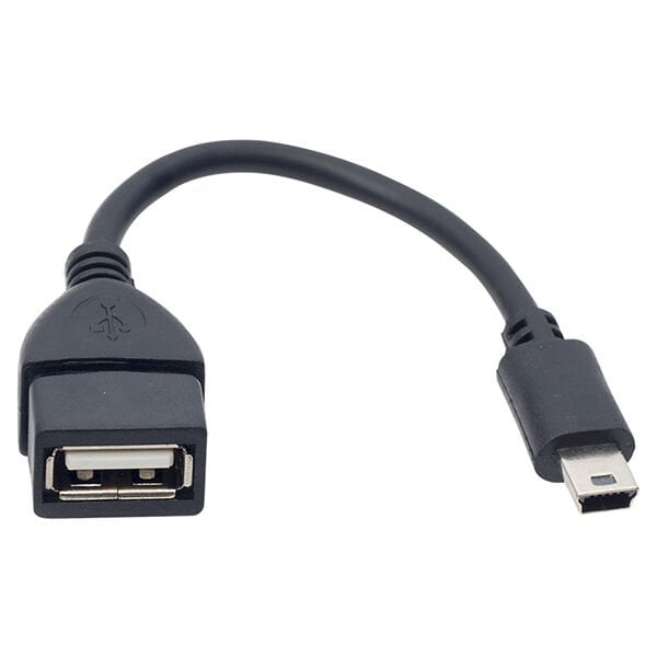USB MİNİ 5P OTG DATA KABLOSU 15 CM (4944)