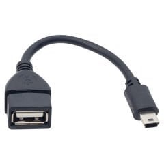 USB MİNİ 5P OTG DATA KABLOSU 15 CM (4944)