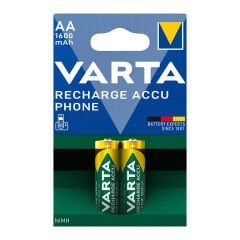 VARTA NI-MH 1.2V 1600 MAH HR6 AA ŞARJLI 2Lİ KALEM PİL (4944)
