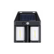 Rustik Ampul İkili Solar Duvar Aplik Güneş Enerjili Hareket Sensörlü