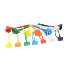 RENKLİ HAT KABLO BAĞI 700 ADET (7 RENK X100) (4944)