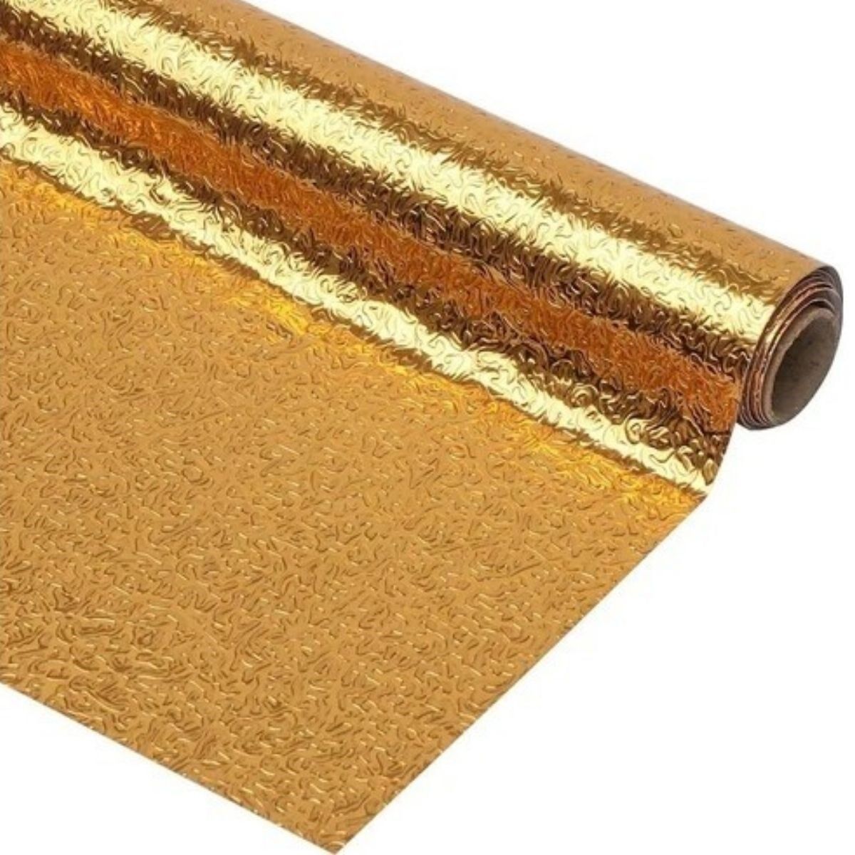 10 Metre Kendinden Yapışkanlı Silinebilir Mutfak Tezgah Üstü Sticker Folyo Gold Renk (4944)