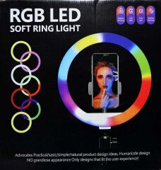 Ayarlanabilir Rgb Led Işık 36 Cm + 201 Cm Tripot Ayak BLD06