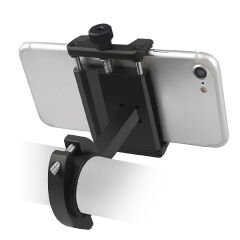 MT15 MOTOSİKLET BİSİKLET SCOOTER İÇİN DAYANIKLI GİDON UYUMLU CNC ALÜMİNYUM TELEFON TUTUCU (4944)
