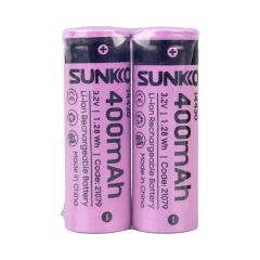 SUNKKO IFR 3.2 VOLT 400 MAH 14430 ŞARJ EDİLEBİLİR PİL (TEKLİ) (4944)