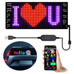 USBLİ KAYAN YAZI LED TABELA 7X17CM (4944)