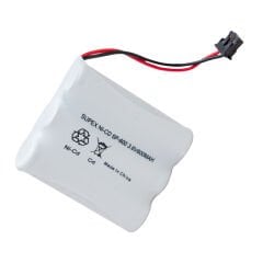 SUPEX SP-600 NI-CD 3LÜ KALEM AÇIK 3.6 VOLT 600 MAH TELSİZ TELEFON PİLİ (4944)