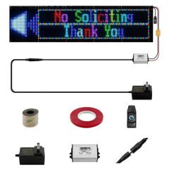 23,2X102CM KAYAN YAZI LED TABELA (4944)