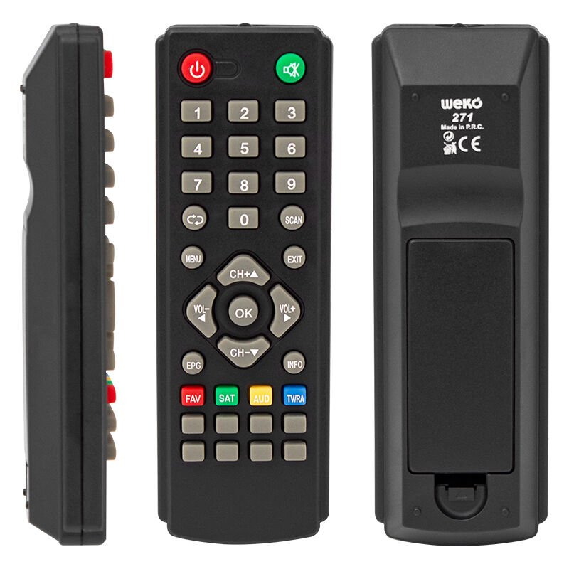 MAGBOX PRETTY*TRİSTAR*TECHSTAR*TRİMAX**ROSE DR-5025 EPGLİ SD UYDU KUMANDASI (4944)