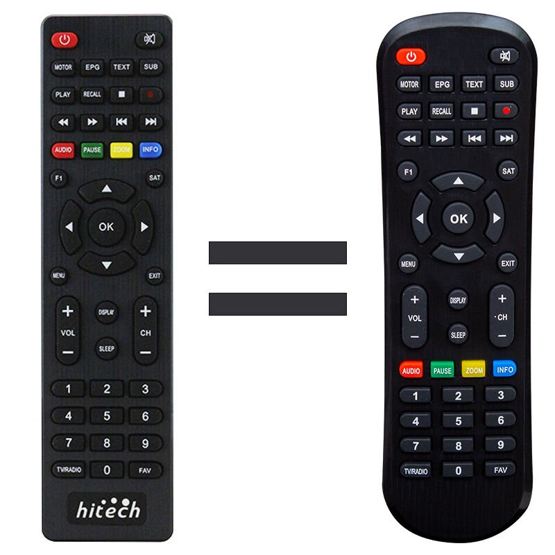 HITECH KORAX MINI HD UYDU KUMANDA (16936=13266) (4944)