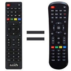 HITECH KORAX MINI HD UYDU KUMANDA (16936=13266) (4944)