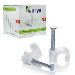 KROŞE 5 NUMARA 10 MM (2*4 - 4*4 ANTİGRON KABLOLAR İÇİN) 100LÜ PAKET KARYA (4944)