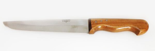 Küçükata Bursa Kalın Küt Kasap Bıçağı No:4, 20 cm - Ahşap Sap