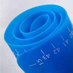 40*50 cm Silikon Ölçekli Kullanımı Kolay Hamur Açma Matı Ekmek Mantı Makarna Hamuru Yoğurma Matı (4944)