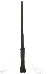 Harry Potter Asası 30 cm ve Siyah Çerçeveli Harry Potter Gözlüğü Seti (4944)