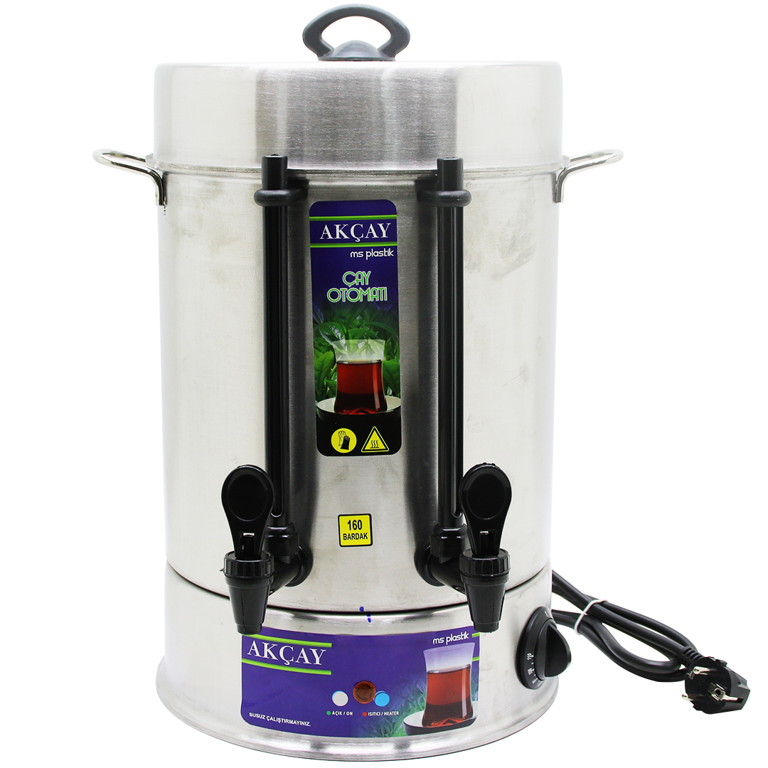 ÇAY OTOMATI 160 BARDAK SEMAVER ELEKTRİKLİ ÇAY MAKİNESİ ( MARKA DEĞİŞKENLİK GÖSTEREBİLİR )  (4944)