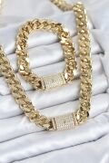 Xuping Gurmet Gold Renk Kolye ve Bileklik Seti - TJ-BKO10629