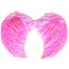 Pembe Renkli Orta Boy Çocuk Melek Kanadı 40x60 cm (4944)