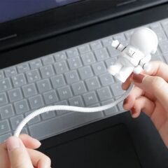 USB Astronot Gece Lambası, Masa Lambası, Kitap Okuma Lambası Işığı (4944)