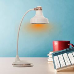 Dokunmatik 3 Farklı LED Işıklı Çalışma Masası Üstü Lamba (4944)