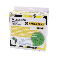25MT TELESKOPİK UZAYAN BAHÇE HORTUMU 7 FONKSİYON AYARLI TETİKLİ TABANCA (4944)