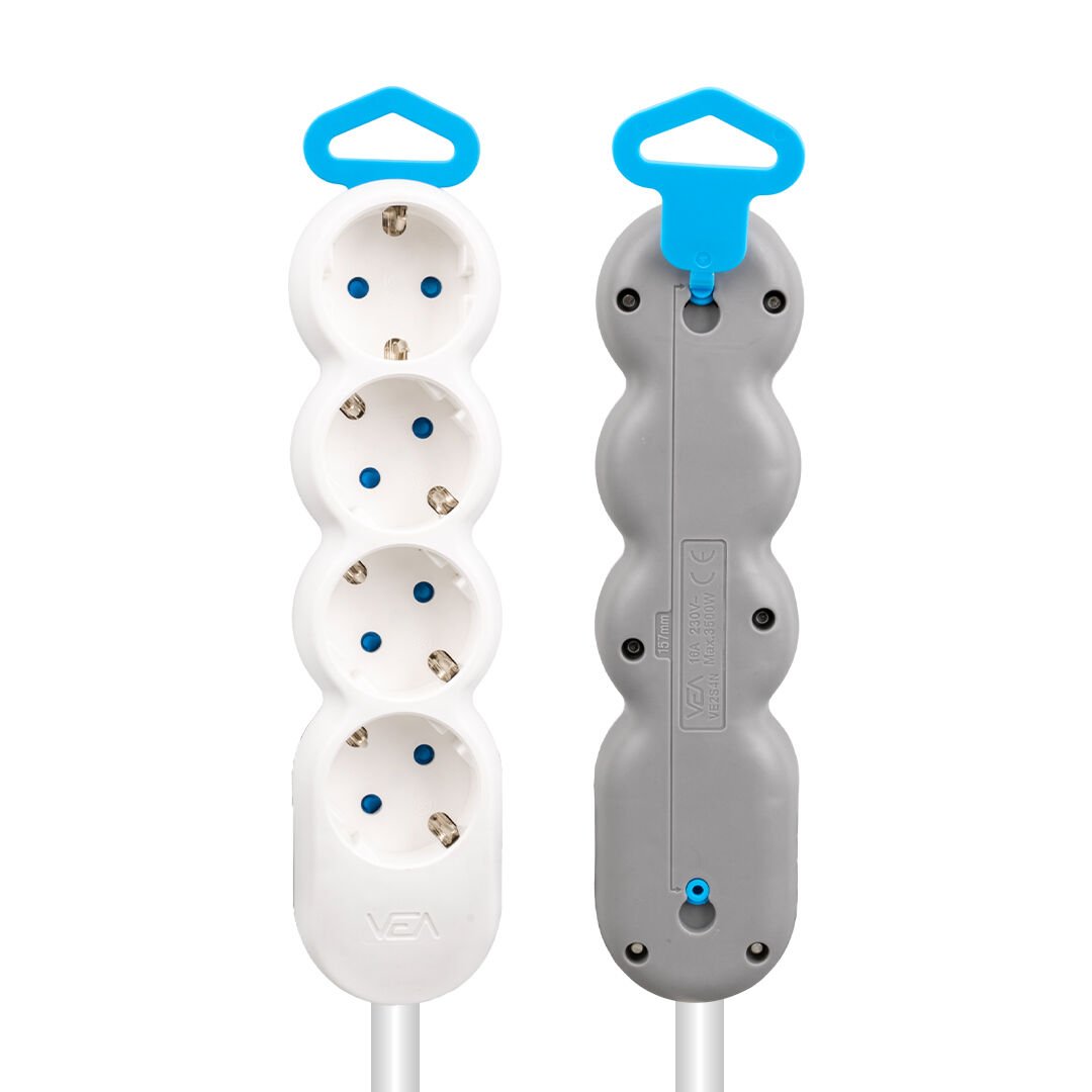 4LÜ 1.5 METRE KABLOLU GRUP PRİZ (4944)