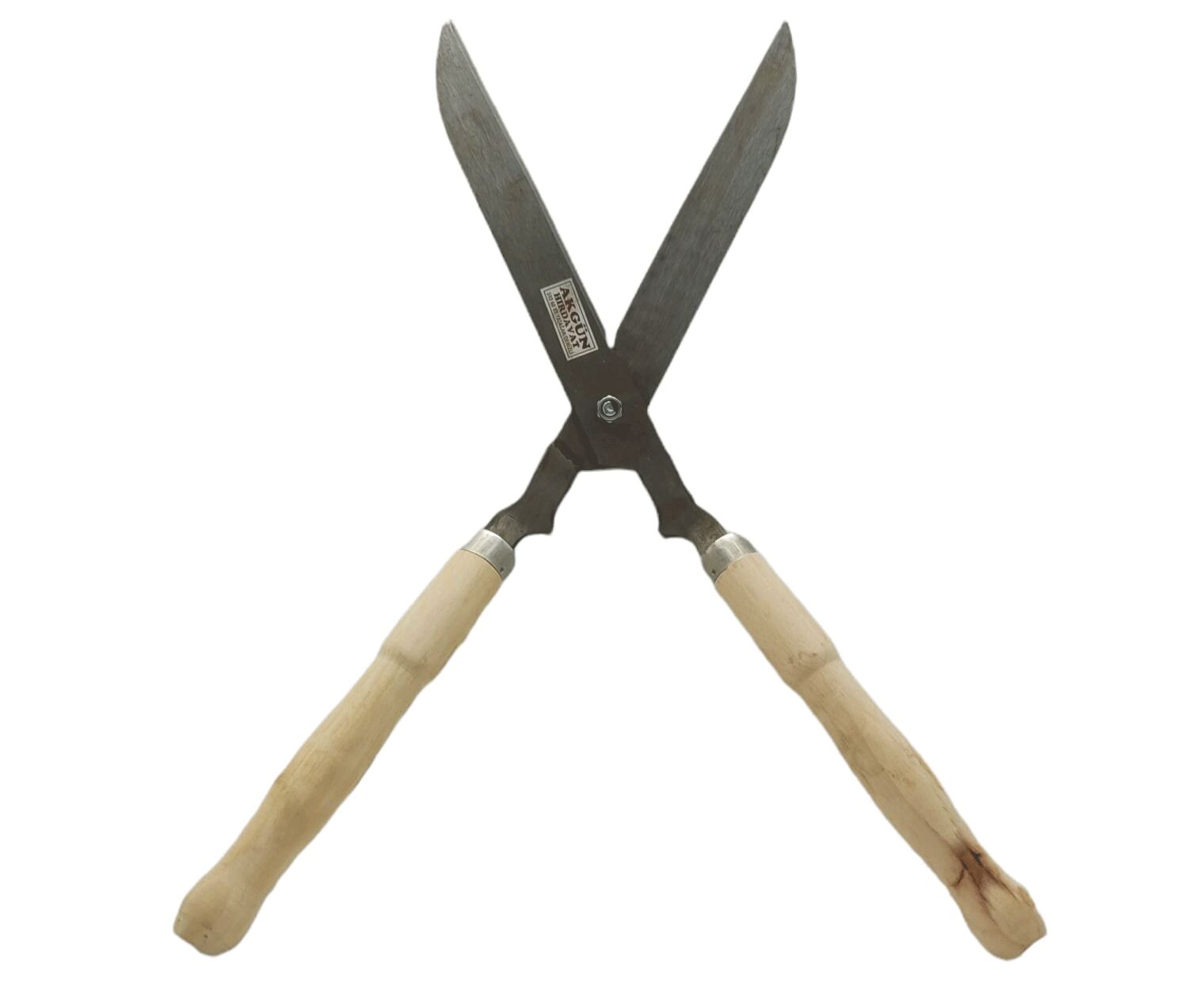 AHŞAP SAPLI METAL ÇİM MAKASI (4944)