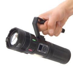 15.000 Lümen TG + COB LED Şarjlı El Feneri WT-703