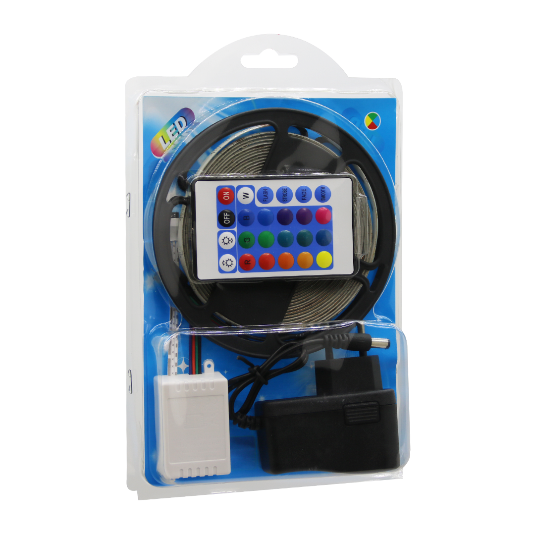 LED RGB KUMANDALI ŞERİT LED 5MT (4944)