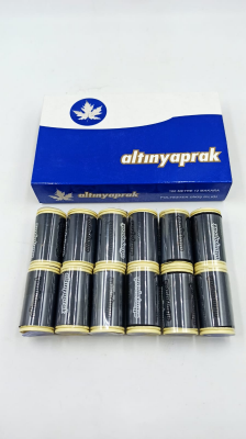 12 PARÇA  SİYAH 100 MT DİKİŞ İPLİK (4944)