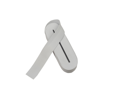 BEYAZ - 4CM PAÇA LASTİK YASSI GENİŞ 10MT (4944)