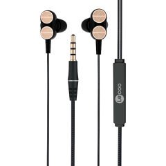 LENOVO LECOO EH102 3.5 MM JACKLI SİYAH KABLOLU KULAK İÇİ MİKROFONLU KULAKLIK (4944)