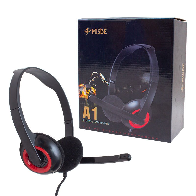 MAGICVOICE A1 3.5 MM AUX GİRİŞLİ KULAKÜSTÜ MİKROFONLU KULAKLIK (4944)