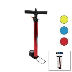 SAATLİ İRAN EL POMPASI METAL GÖVDE PLASTİK KOL - ALTLIK 55 CM TOP - BİSİKLET - MOTOR (4944)