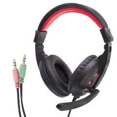 MAGICVOICE A-65 MİSDE 3.5MM AUX GİRİŞLİ RGB IŞIKLI KULAKÜSTÜ MİKROFONLU OYUNCU KULAKLIK (4944)