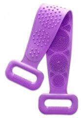 70 cm Çift Taraflı Sırt Kesesi -Silikon Duş Kesesi - Peeling Banyo Kesesi (4944)