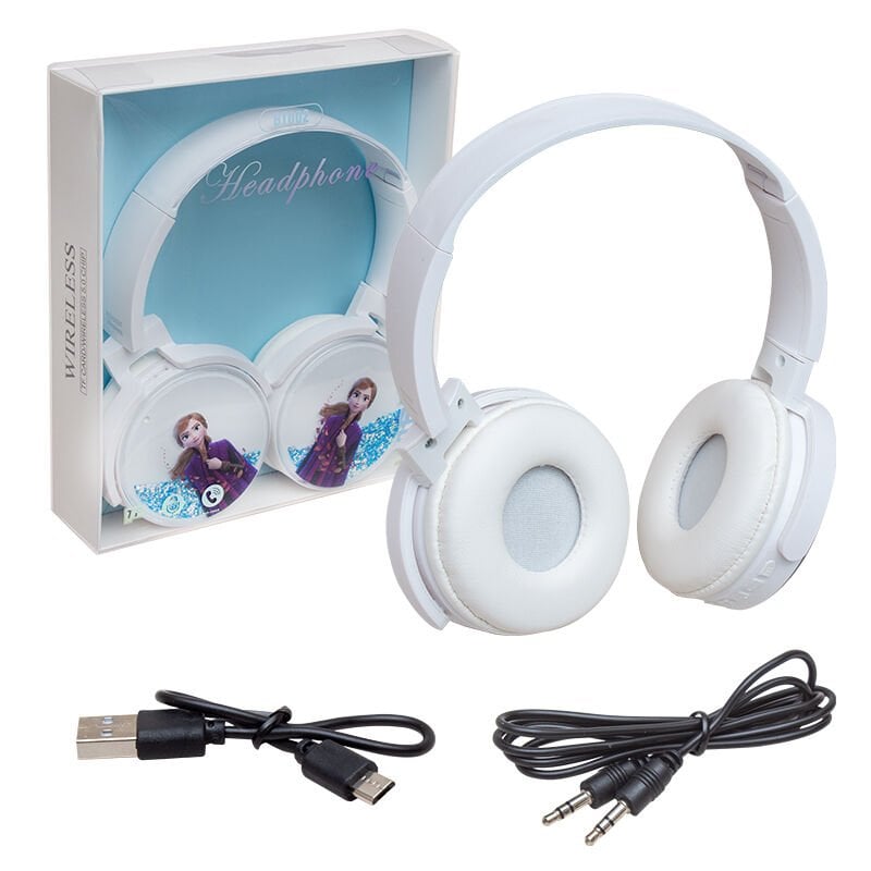 BT-002 KULAKÜSTÜ KABLOSUZ BLUETOOTH HAFIZA KART GİRİŞLİ MICKEY MOUSE KULAKLIK (4944)