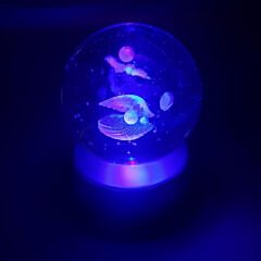 Kristal Cam Küre Işıklı