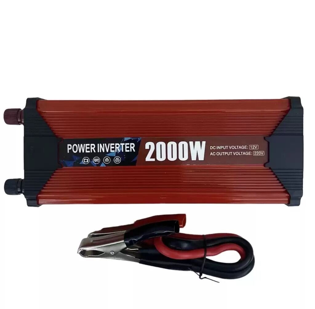 2000 Watt Modifiye Sinüs İnvertör Dönüştürücü 12/230v  Usb Akü Bağlantılı (4944)