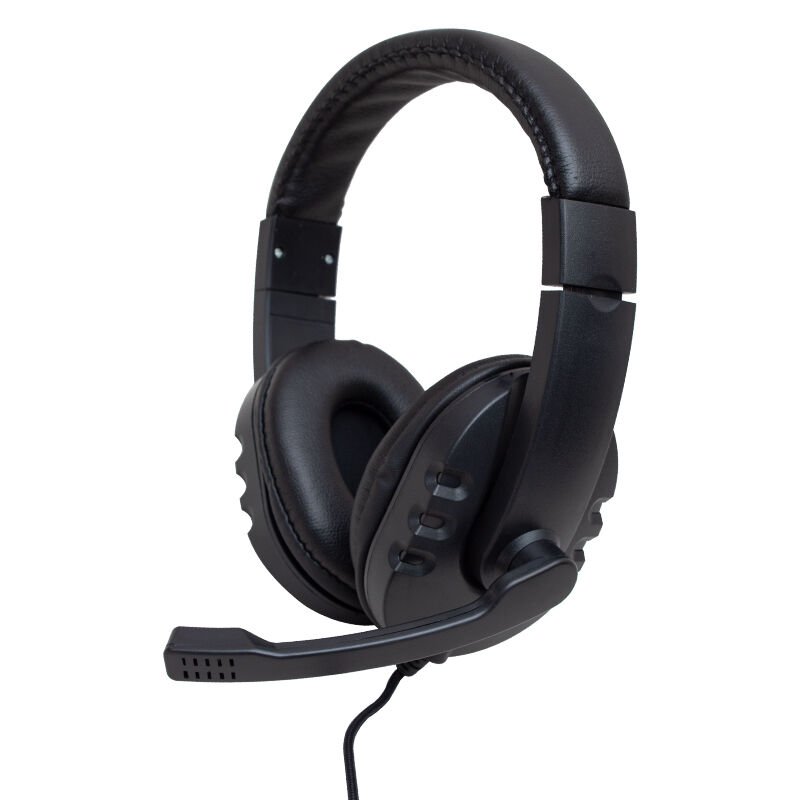 HELLO HL-5351 3.5MM STEREO KABLOLU LEDLİ MİKROFONLU OYUNCU KULAKLIK SİYAH (4944)