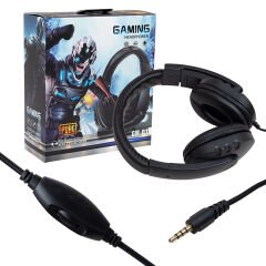 HELLO HL-5351 3.5MM STEREO KABLOLU LEDLİ MİKROFONLU OYUNCU KULAKLIK SİYAH (4944)