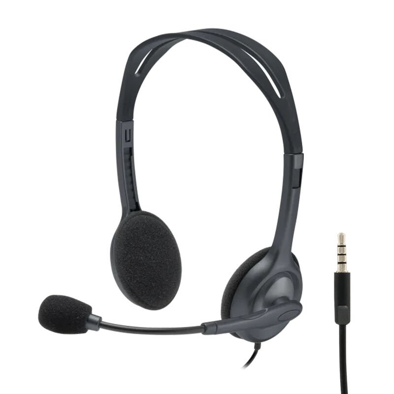 LOGITECH H111 STEREO SİYAH KULAKLIK (4944)