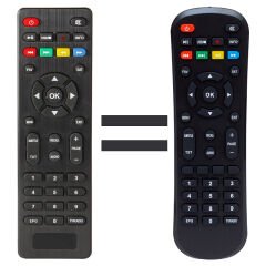MAGBOX ROYAL*SIGMA*ORBİT*FREEBOX STARBOX*XBOX*WİSMANN MİNİ 600 HD KUMANDA (UK-035) (34068=15221) (4944)