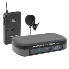 MAGICVOICE MV-3812 VHF YAKA TİPİ TELSİZ MİKROFON (4944)