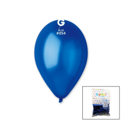 GM-110-36-54 METALİK - MAVİ BALON 11&apos;&apos; - 28CM - 100 PARÇA (4944)