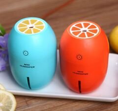 Limon Hava Nemlendiricili Gece Lambası Buhar Makinesi