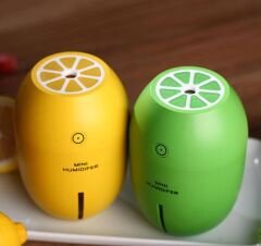 Limon Hava Nemlendiricili Gece Lambası Buhar Makinesi